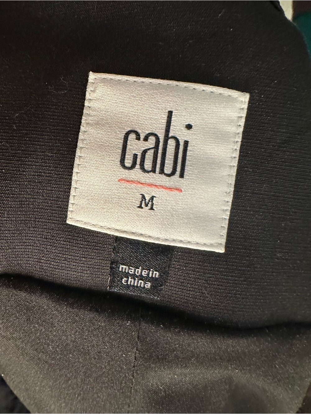 CAbi Black Utility Jacket with Satin Pocket Accents - Picture 11 of 13